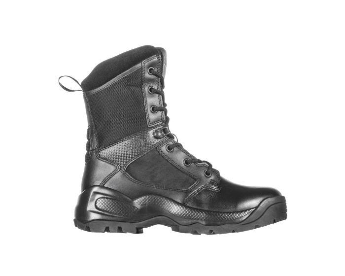 Picture of 5.11 Tactical 5-124030198.5R Womens ATAC 2.0 8 in. Side Zip Boot&#44; Black - Regular - Size 8.5