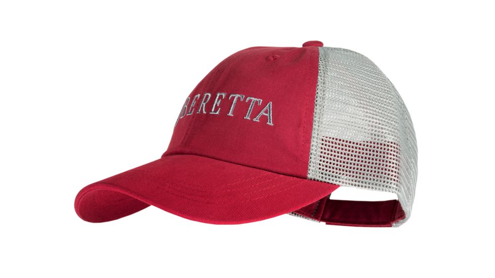 Picture of Beretta BER-BC05201660034C LP Trucker Hat&#44; Crimson