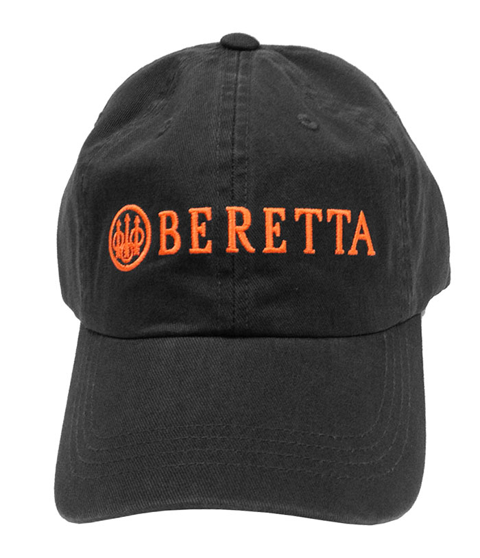 Picture of Beretta BER-BC082091440901 Cotton Twill Hat&#44; Charcoal