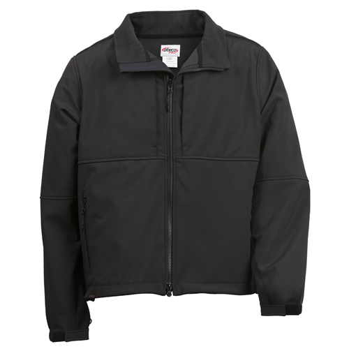 ELB-SH3500-XL-L Shield Performance Soft Shell Jacket - Black, Extra Large
