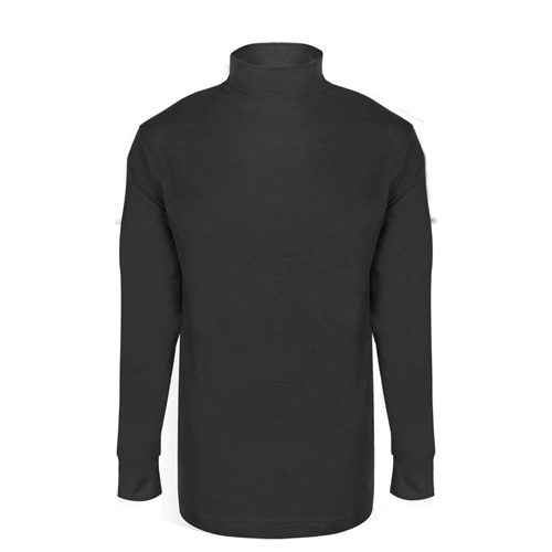 ELB-8602-S Regulation Base Layer Mock T-Neck - Black, Small