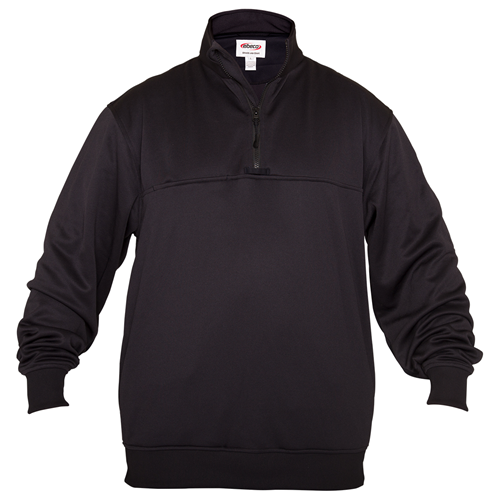 ELB-3774-XL Performance Job Shirt with Quarter Zip - Navy, Extra Large