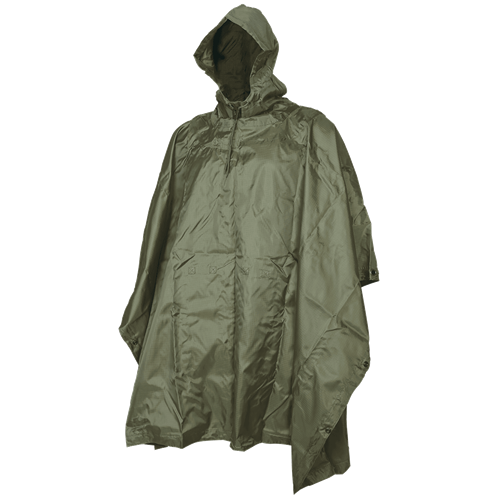 Picture of 5ive Star Gear TSP-3103000 Poncho Outwear - OD Green