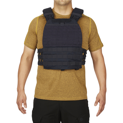 Picture of 5.11 Tactical 5-561007241SZ TacTec Plate Carrier - Dark Navy&#44; One Size Fits All
