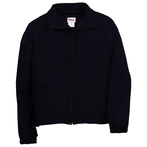 ELB-SH3504-L-R Shield Performance Soft Shell Jacket - Navy, Large