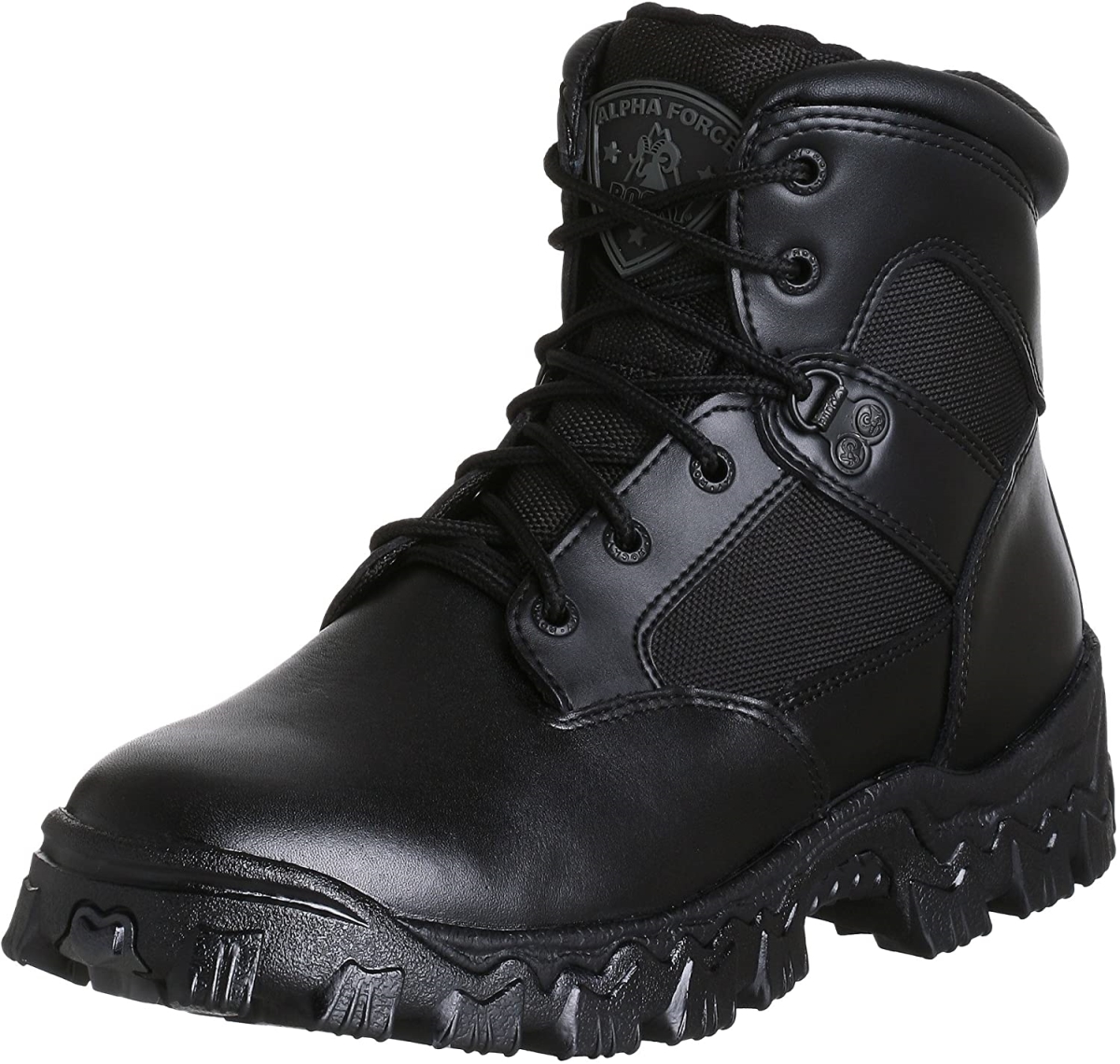 Picture of Rocky International RCK-FQ0002167BK10.5M Alpha Force Waterproof Public Service Mens Boot - Size 10.5