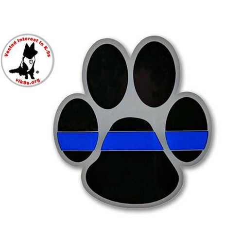 TBL-S-PAW  Paw Sticker, 3 x 3.5 in.
