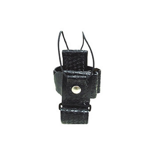 Picture of Boston Leather 5610-3 Adjustable Radio Holder&#44; Black - Basket Weave