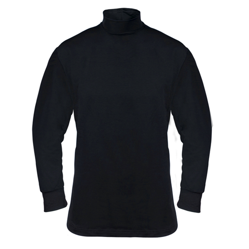 ELB-8924-XL UFX Base Layer Mock T-Neck Long Sleeve T-Shirt, Navy - Extra Large