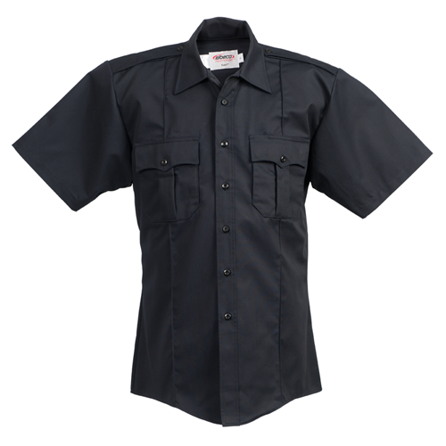 ELB-G934-XL Tek3 Short Sleeve Shirt, Navy - Extra Large