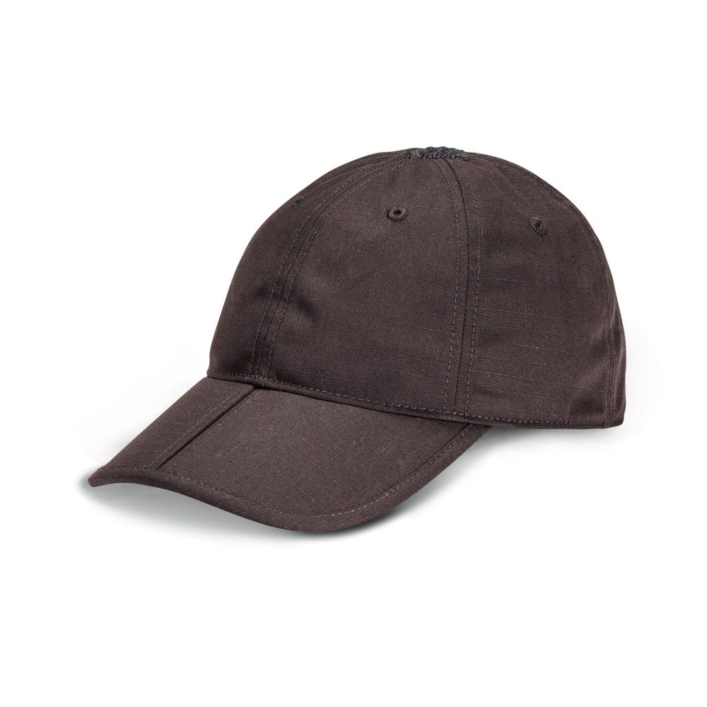 Picture of 5.11 Tactical 5-890950191SZ Foldable Uniform Hat, Black