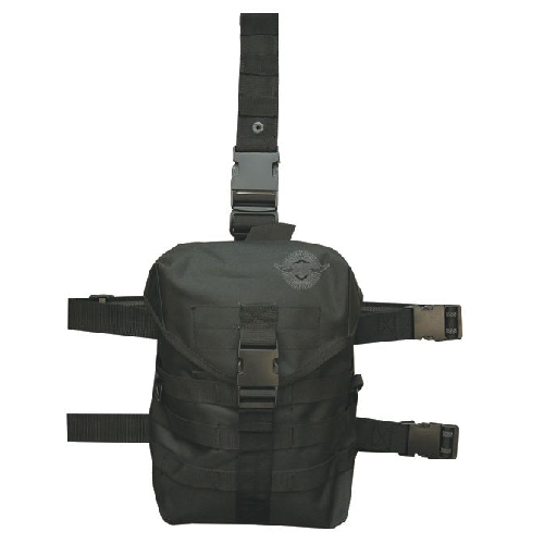 TSP-6283000 DLG-5S Drop Leg Gas Mask Carrier, Black