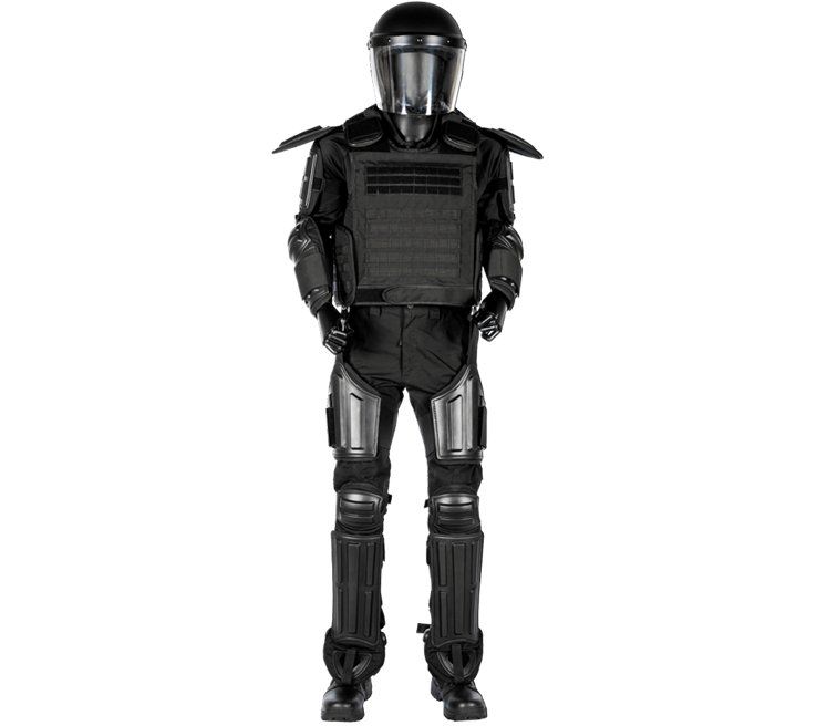 Enforcer MP Riot Suit - Black - 2XL - Modular Tactical Protection