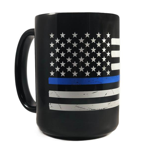 TBLMUGDISTTBL15 Distressed Flag Mug   15 oz