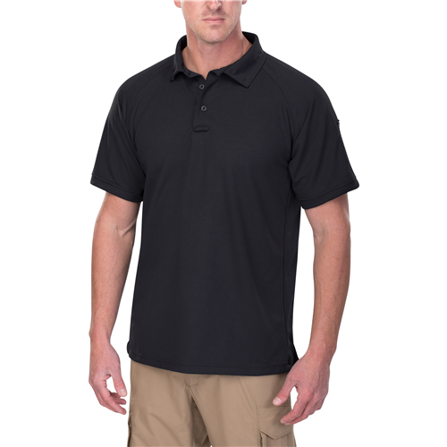 VTX-VTX4000PTNVMEDIUM Coldblack Mens Short Sleeve Polo - Long, Navy - Medium