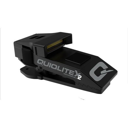 Picture of Quiqlite QL-QX2WW QuiqLite X2 USB Rechargeable Aluminum Housing - 20 - 200 Lumens&#44; White & White