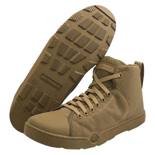 Picture of Altama OS-333003-11 11 in. OTB Maritime Assault Mid Boots&#44; Coyote