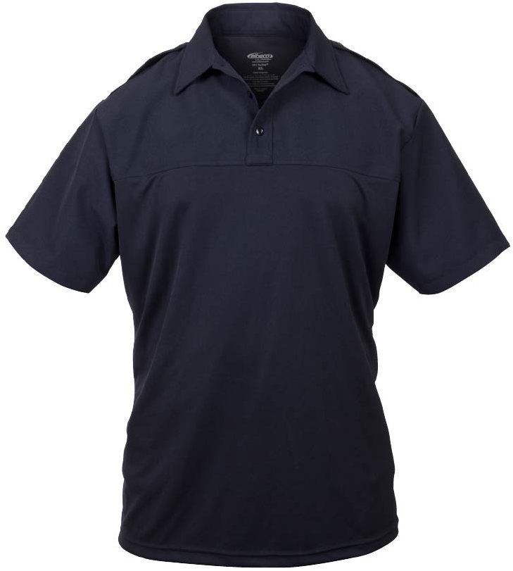 ELB-UVS118-S UV1 Undervest Short Sleeve Shirt, Black - Small