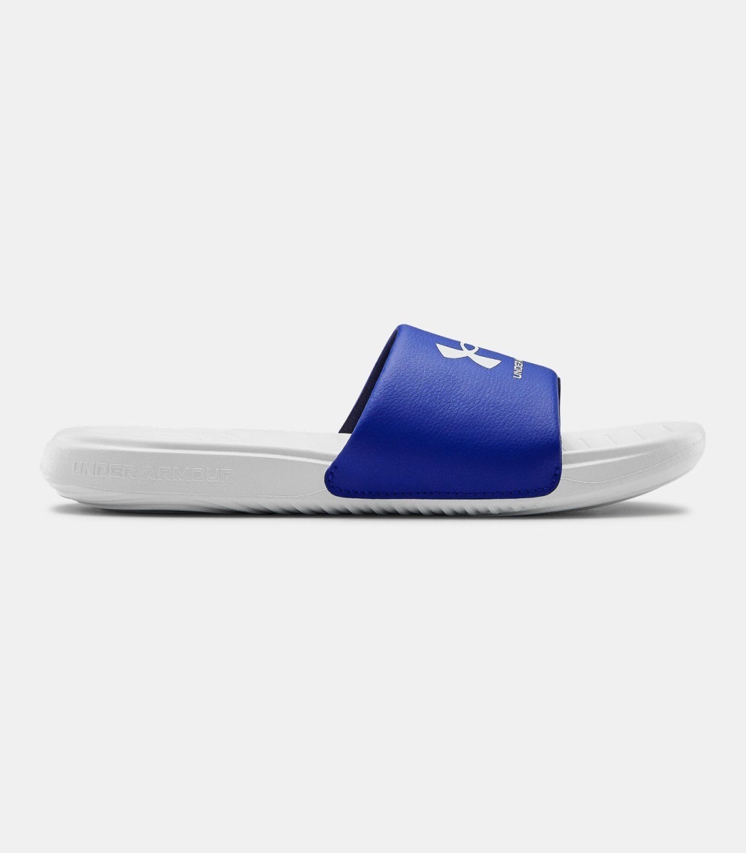 Picture of Under Armour 30237611059 Mens Ansa Fixed Sandals&#44; Royal - Size 9