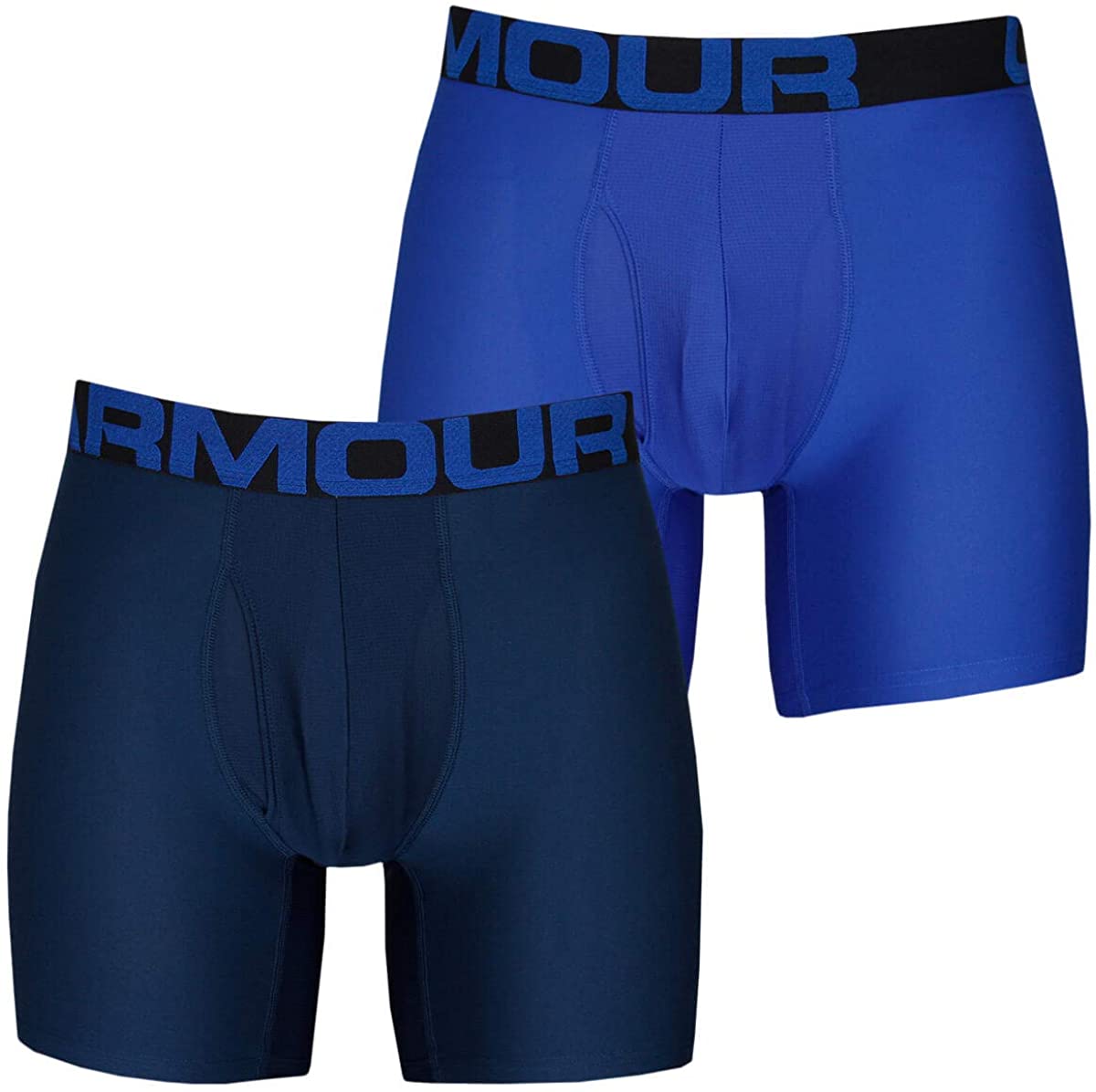 Picture of Under Armour 1363619400LG 6 in. Tech Boxerjock&#44; Royal - Large - Pack of 2