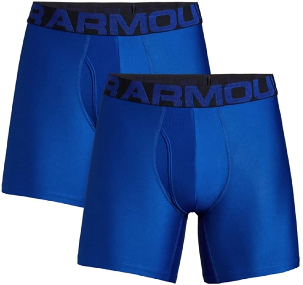 Picture of Under Armour 13636194002X 6 in. Tech Boxerjock&#44; Royal & Academy- 2X - Pack of 2