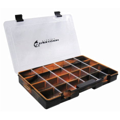 Drift Series 3700 Colored Tackle Tray, Orange