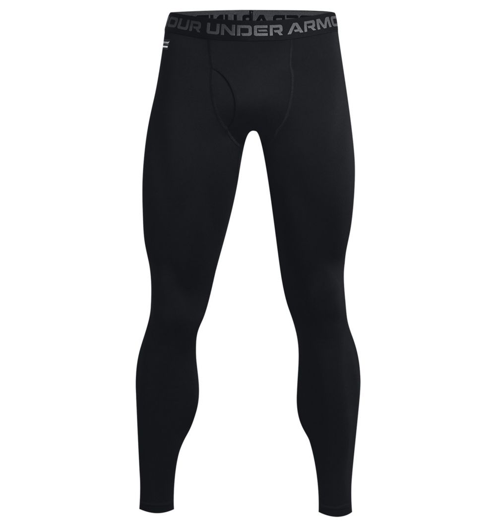 Picture of Under Armour 1365390001MD Mens Tactical ColdGear Infrared Base Leggings&#44; Black - Medium