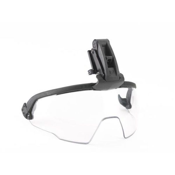 GLV-4-0505-5035 Batlskin Viper Visor System with Microfiber Storage Pouch, Black - Extra Large