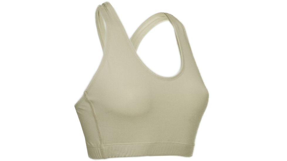 Womens Flame Retardant Bra, Tan - Medium