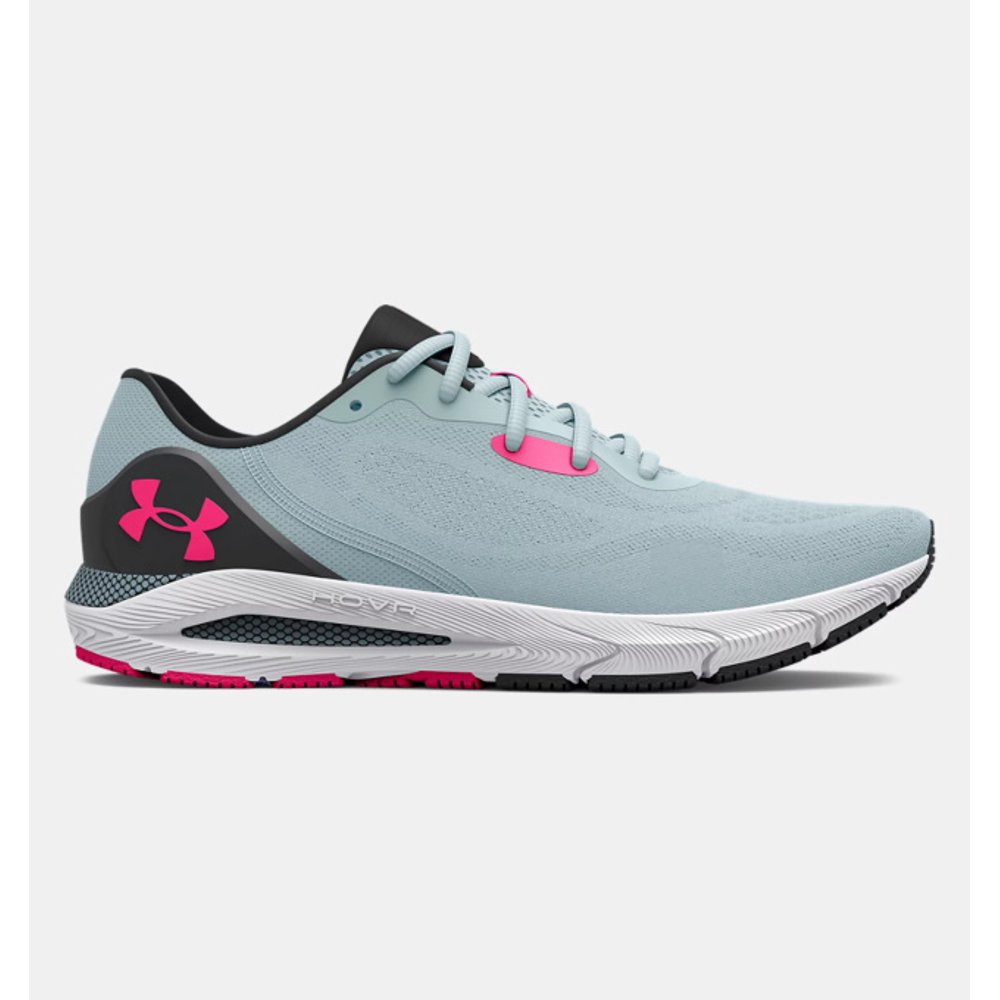 Under Armour 302490630210 HOVR Sonic 5 Running Shoe for Women, Breaker Blue, White & Electro Pink - Size 10 -  Inner Armour