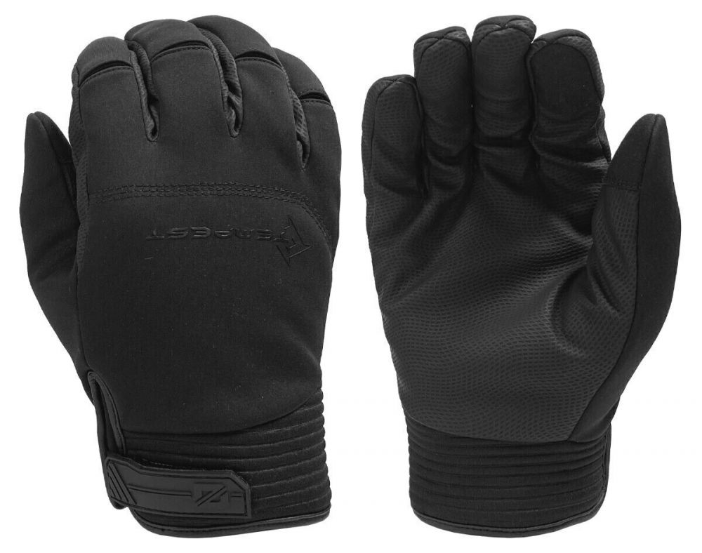 Tempest Advanced All-Weather Gloves with Gripskin, Black - Large