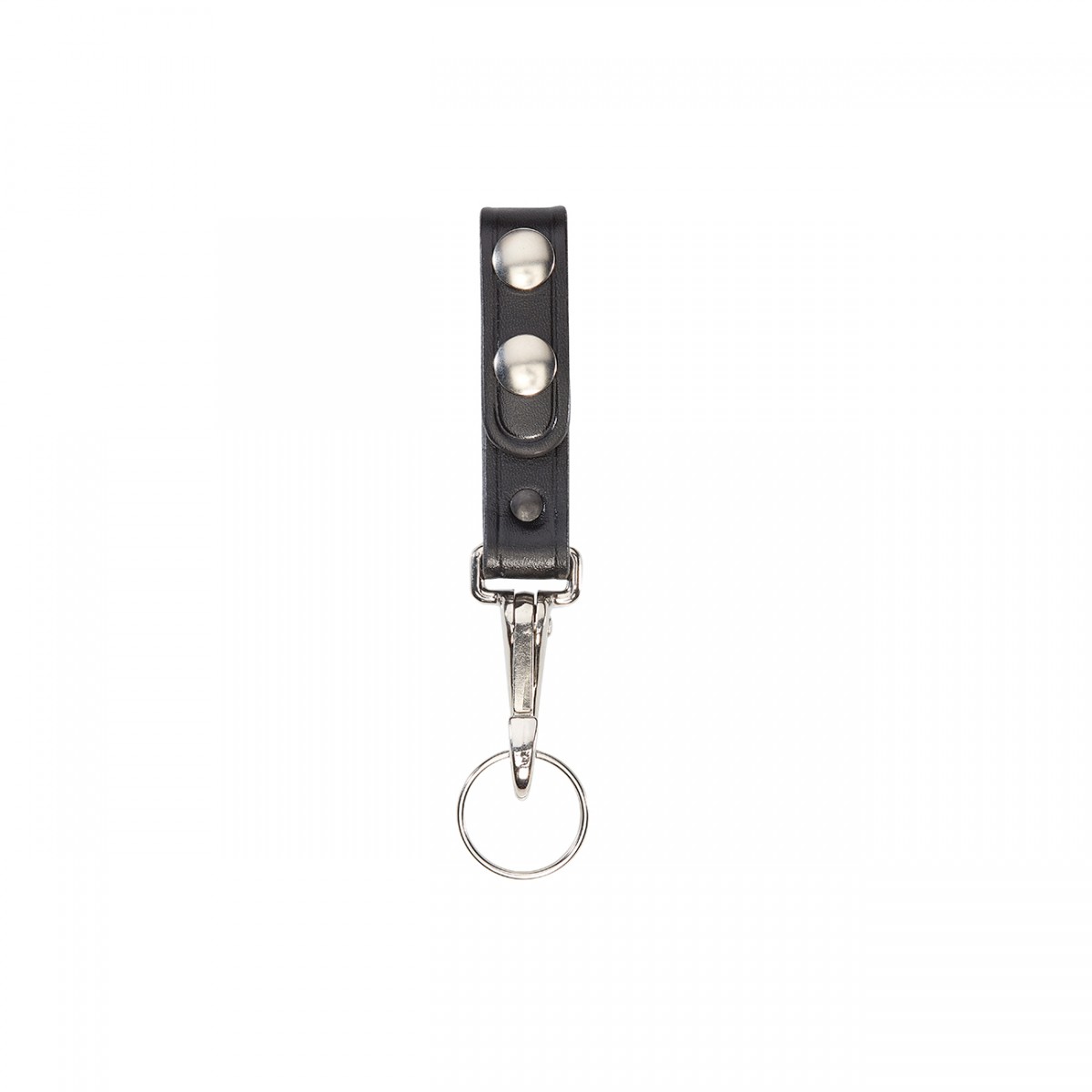 A561-BP-CH Single Key Strap, Plain & Black