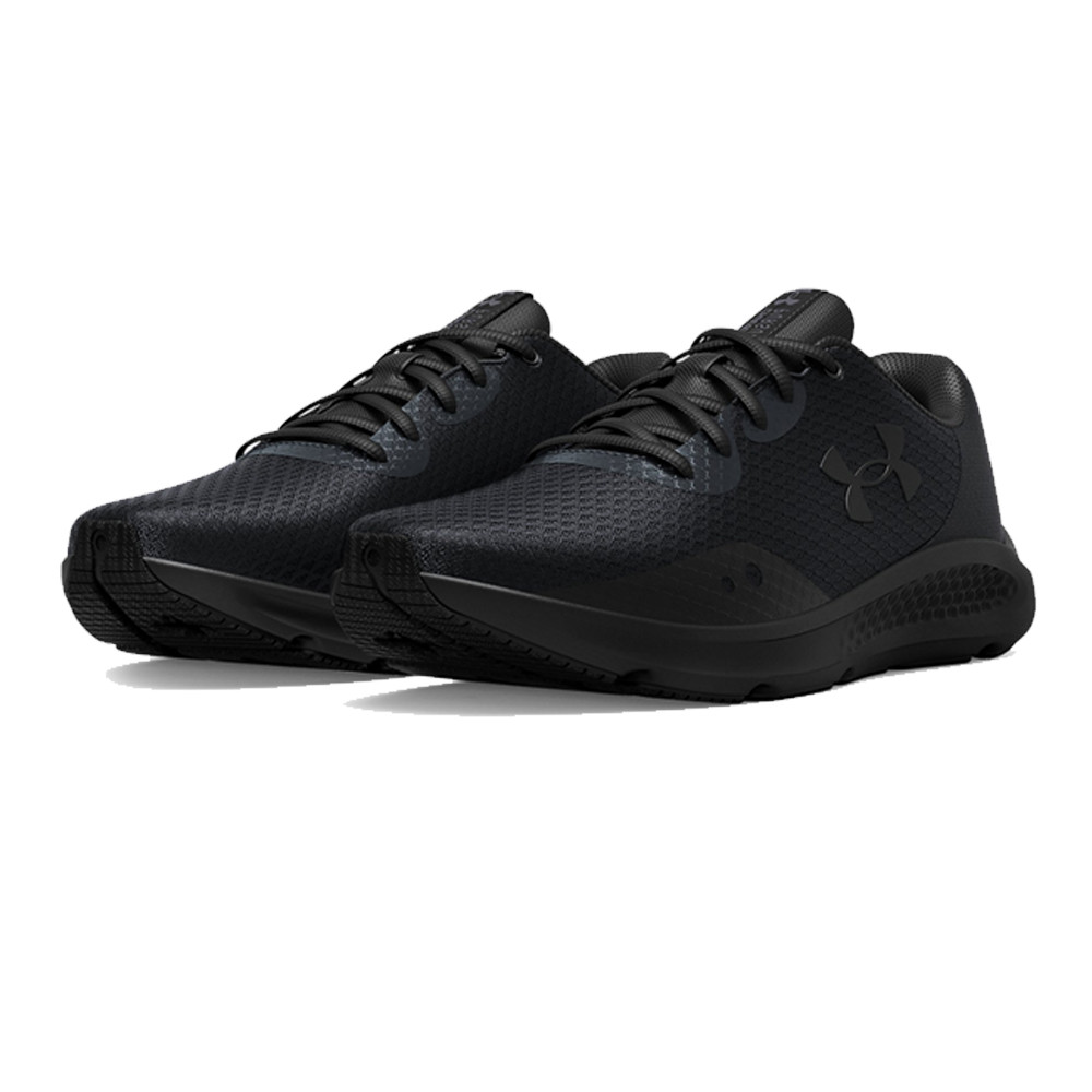 Under Armour  Men Charged Pursuit 3 Running Shoes, Black - Size 9