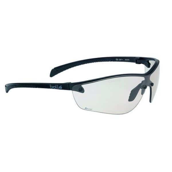 Picture of Bolle BE-PSSSILIC13B Silium Plus Safety Glass&#44; Matte Black - CSP Lens