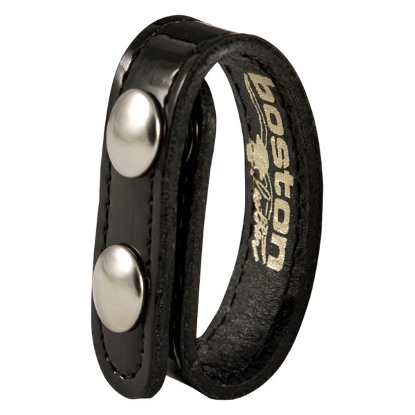5456-2-GLD 0.75 in. Hi-Gloss Belt Keeper, Black