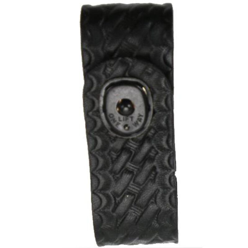 5519-3-BLK Basket Weave Handcuff Strap, Black