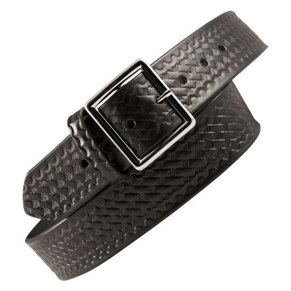 6505-3-36-GLD 1.75 in. Wide Basket Weave Garrison Belt, Size 36
