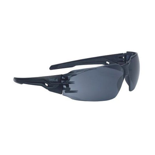 Picture of Bolle BE-PSSSILP443B Silex Plus Safety Glass&#44; Matte Black - Smoke Lens