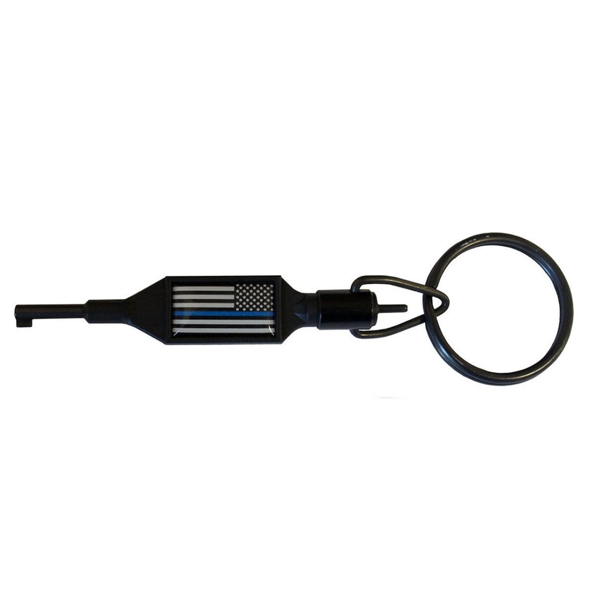 ZAK-100-BL Swivel Handcuff Key, Blue