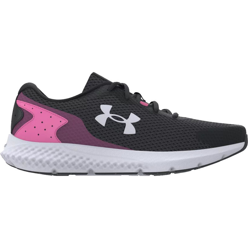 Under Armour 302488800411 Womens Charged Rogue 3 Running Shoes, Black & Pink - Size 11 -  Inner Armour