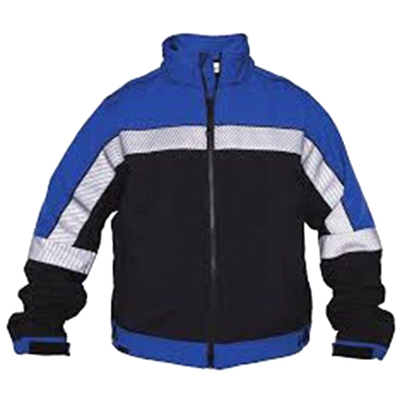 ELB-SH3703BN-XS-R Shield Color Block Soft Shell Jacket, Royal Blue & Navy - Extra Small