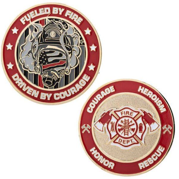 Firefighters Challenge Coin