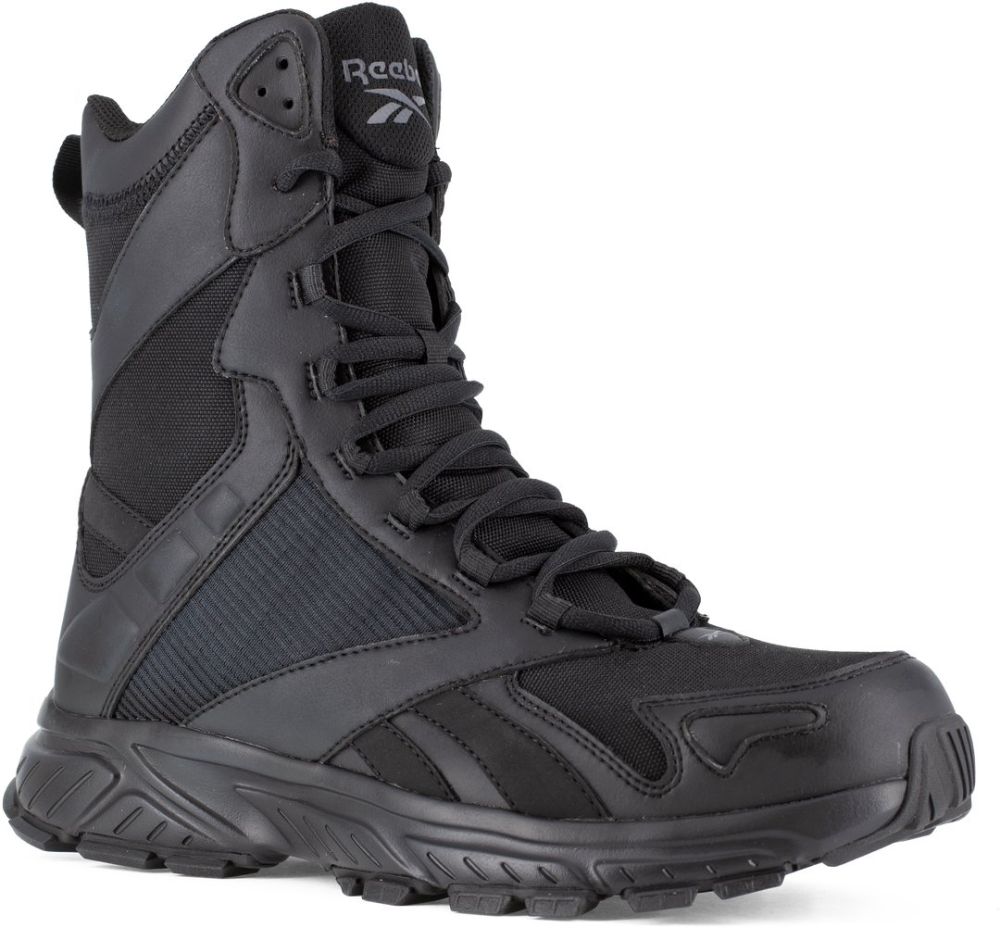 RBK-RB6655-M-10 8 in. Mens Hyperium Tactical Boot with Soft Toe, Black - Size 10