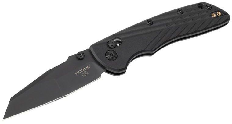 3.25 in. Deka Cerakote Wharncliffe Polymer Knives, Black