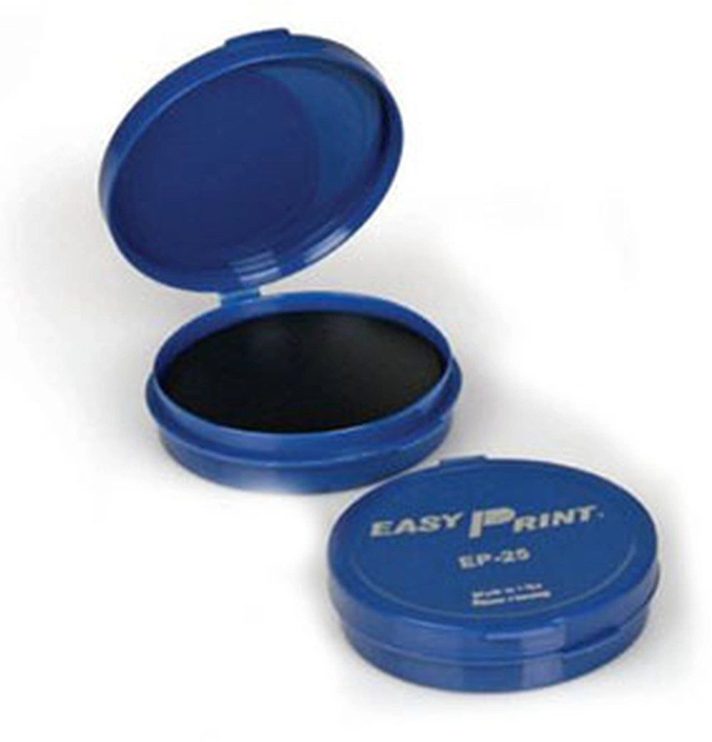 ID-EP 25 6 cm Round Easy Print Desk Pad, Black