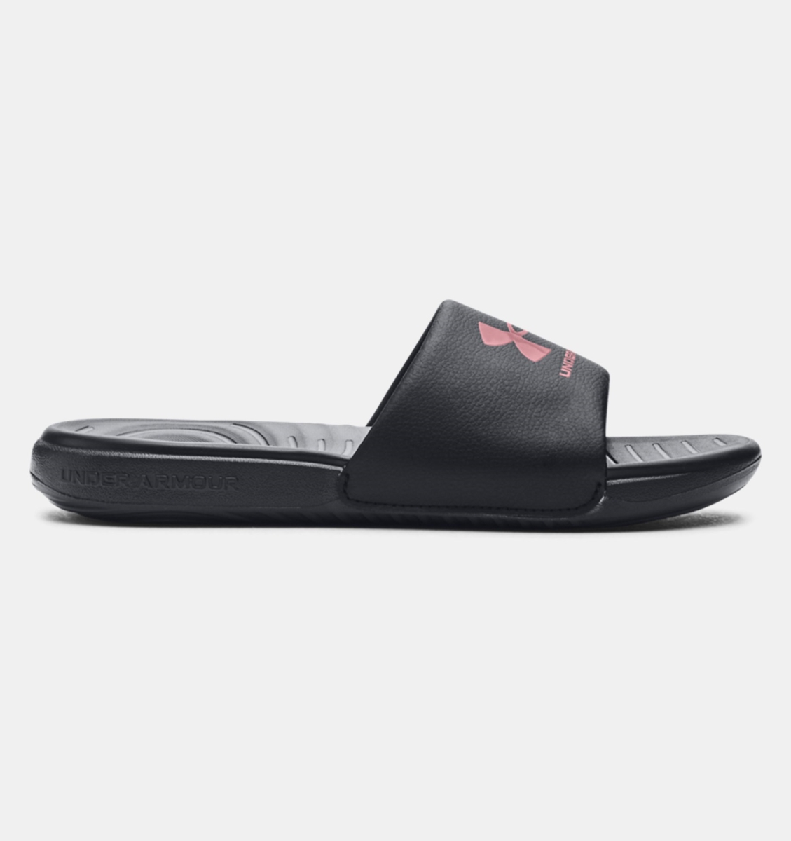 Under Armour 30237720077 Womens Ansa Fix Slide Sandal, Black & Pink Elixir - Size 7 -  Inner Armour