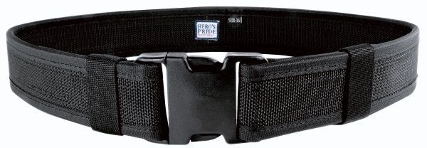 HERO-1208-L-40 2 in. Ballistic Web Duty Belt, Black - Large
