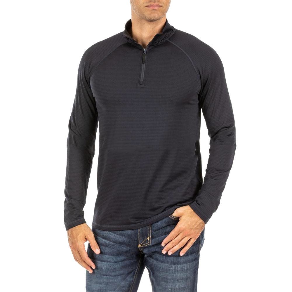 5-72235724L 0.25 in. Mens Pullover Stratos Sweatshirt, Dark Navy - Large