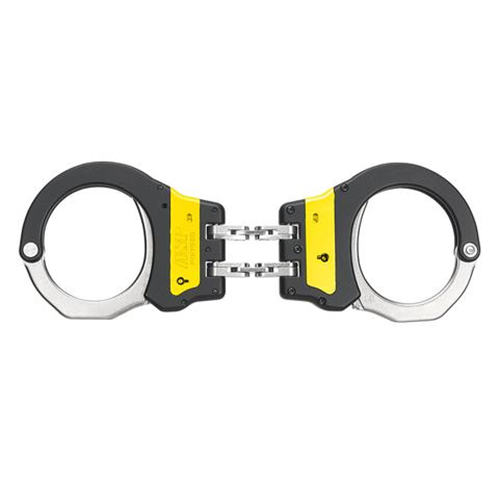 Picture of ASP A56014 Identifier Ultra Steel Hinged Handcuffs&#44; Yellow