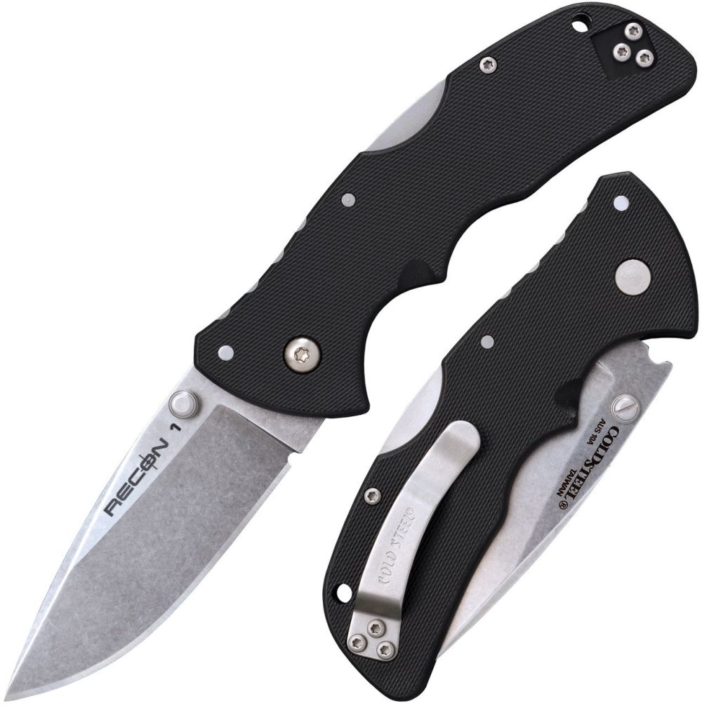 CS-27BAS Mini Recon 1 SW Spear Point Folding Knife